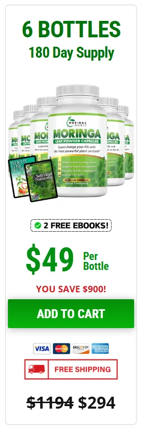 Buy Moringa Magic 6 Bottle